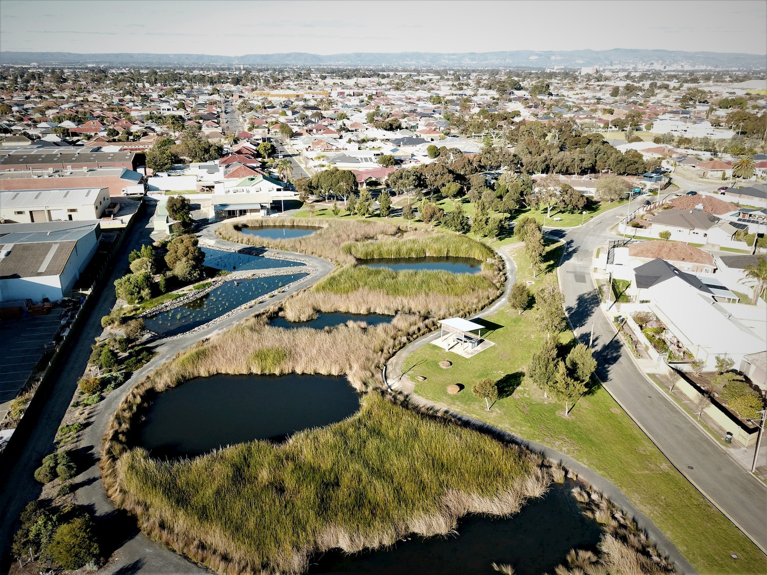Old Port Road and Cooke reserve Design Flow